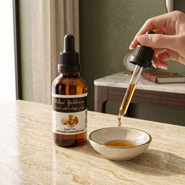 Soğuk Sıkım İncir Çekirdeği Yağı 50 ml