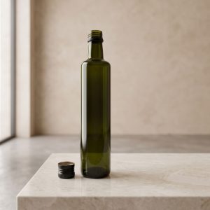 Koyu Renk Dorica Cam Şişe 500 ml