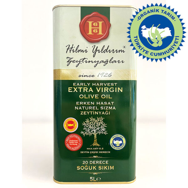 Hilmi Yıldırım Zeytinyağları 5 litre teneke