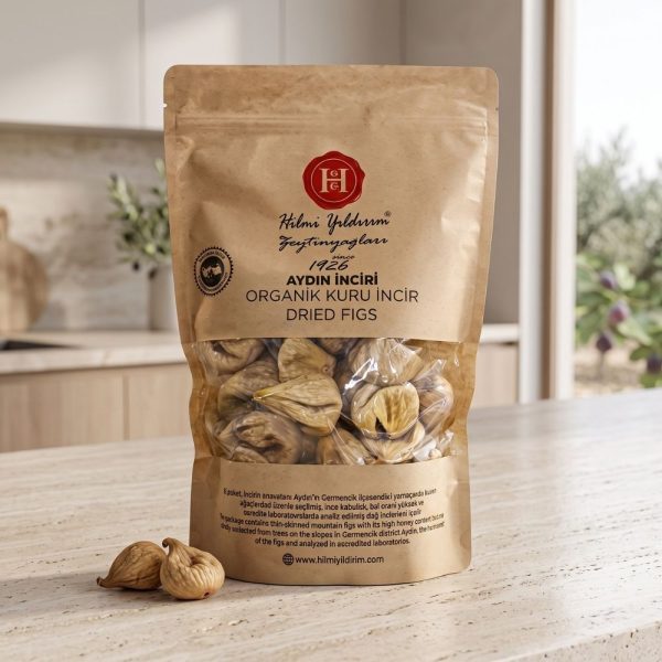Yeni Sezon Hilmi Yıldırım Aydın İnciri – Organik Kuru İncir (Büyük Boy) Net 1 kg