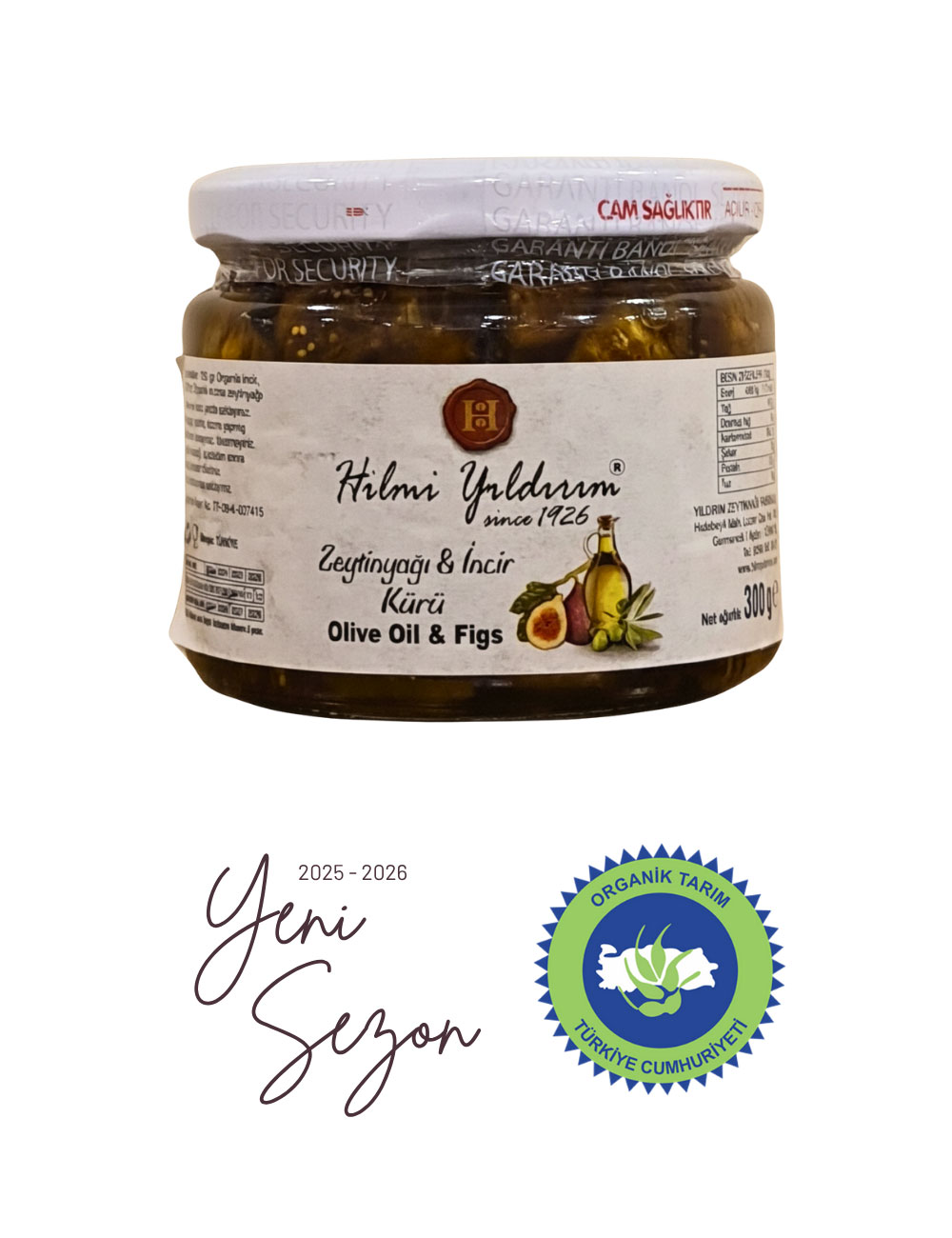 Hilmi Yıldırım zeytinyağı ve incir kürü