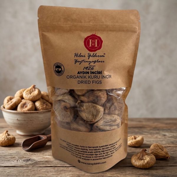 Yeni sezon Hilmi Yıldırım Organik Bardacık Kuru İnciri 500 g