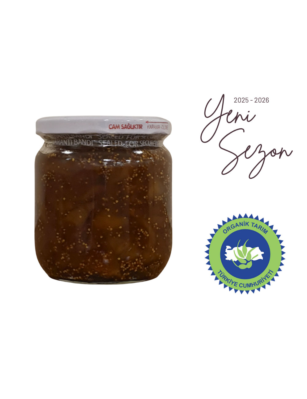 Hilmi Yıldırım cevizli kuru incir reçeli