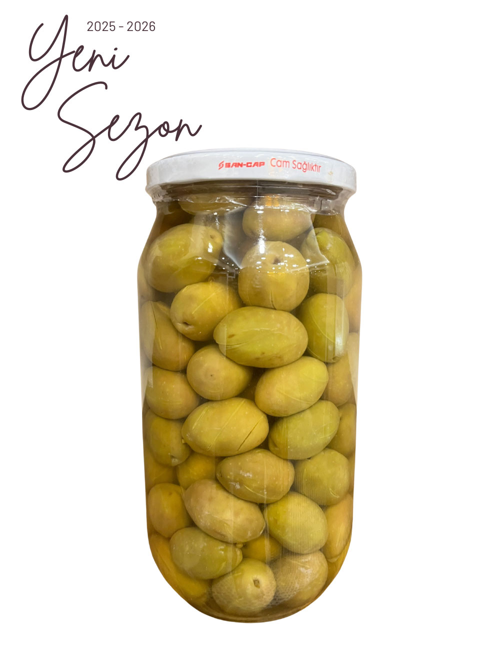 Hilmi Yıldırım Domat Çizik Yeşil Zeytin 650 G