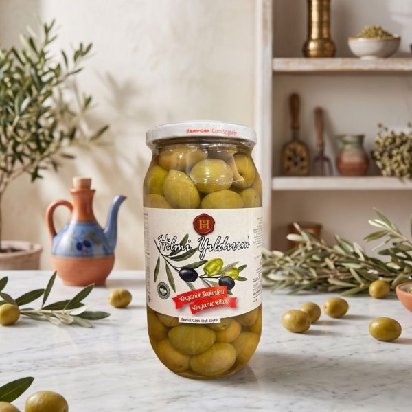 Domat Çizik Yeşil Zeytin 650 g