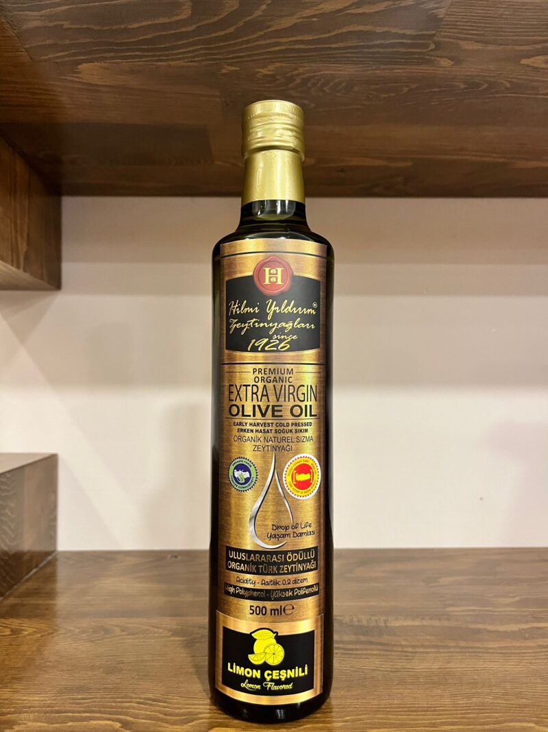 Limon Çeşnili Natürel Sızma Zeytinyağı 500 ml