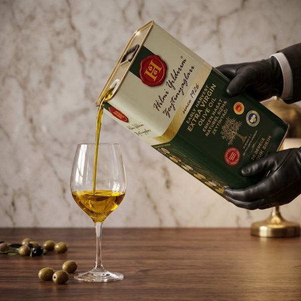 Filtresiz Yeni Sezon Erken Hasat Soğuk Sıkım Natürel Sızma Zeytinyağı 5 L