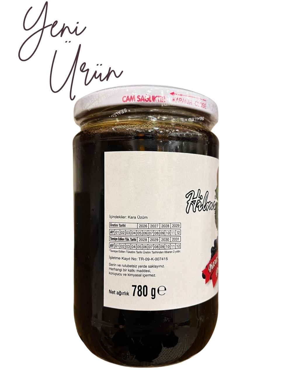 Hilmi Yıldırım Kara Üzüm Pekmezi