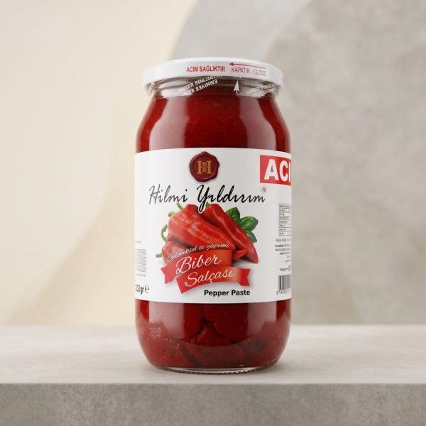 Ev Yapımı Acı Biber Salçası 1 kg