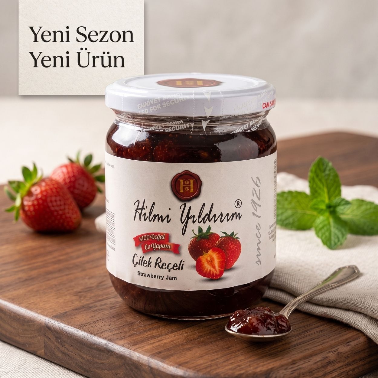 Hilmi Yıldırım Ev Yapımı Çilek Reçeli